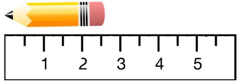 Measure to the Nearest Quarter Inch, Measure with a Ruler