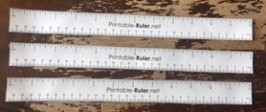 paper rulers